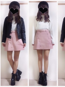 enna_028さん（レディース・158cm）の冬コーディネート