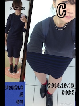 「さしいろ」｜「アイテム（ブーツ）」を使った、sachicoさん（レディース・159cm）の秋コーディネート