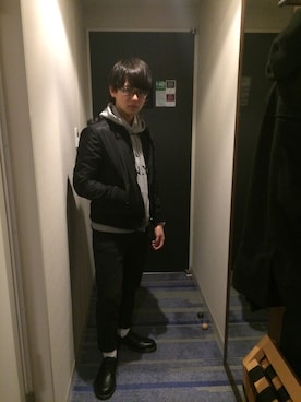 「東京旅行」｜かずらさん（メンズ・165cm）の春コーディネート