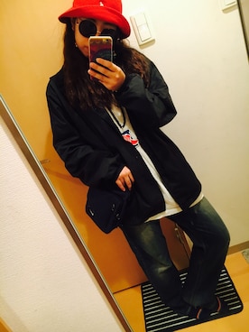 るなROCさんの（KANGOL | カンゴール）を使ったコーディネート