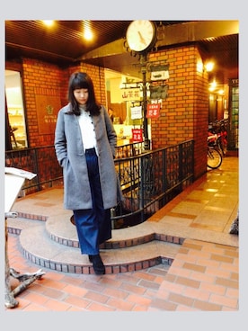 「chico_（チコ）のアイテム（ジャケット/アウター）」を使った、さゆさん（レディース・170cm）の冬コーディネート