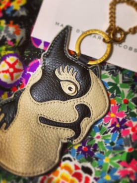 「Marc by Marc Jacobs（マークバイマークジェイコブス）のアイテム（チャーム）」を使った、alisa♡♡さん（レディース・166cm）の冬コーディネート