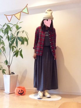 kozumiさん（レディース・161cm）の秋コーディネート