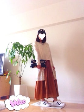 kozumiさん（レディース・161cm）の春コーディネート