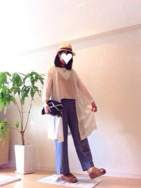 kozumiさん(レディース・161cm)の春コーディネート