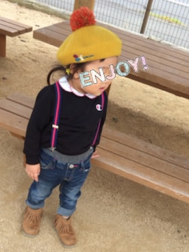 「スエット」｜ニモさん（キッズ・90cm）の秋コーディネート