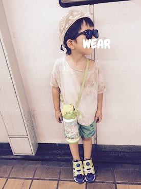 「FORK&SPOON」｜chichicooさん（キッズ・100cm）の秋コーディネート