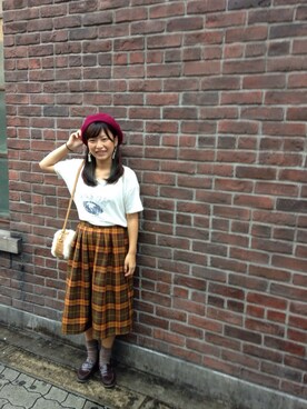 楓さん（レディース・148cm）の秋コーディネート