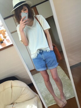 「OSORO（オソロ）のアイテム」を使った、chan'makiさん（レディース・164cm）の春コーディネート