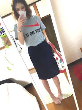 「前髪アレンジ」｜chan'makiさん（レディース・164cm）の春コーディネート