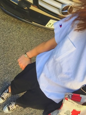 「MICKEY WATCH（ミッキーウォッチ）のアイテム」を使った、chan'makiさん（レディース・164cm）の夏コーディネート