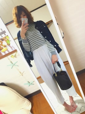 「MICKEY WATCH（ミッキーウォッチ）のアイテム」を使った、chan'makiさん（レディース・164cm）の秋コーディネート