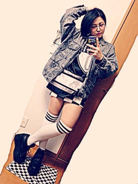 「JOYRICH」｜「アイテム（その他シューズ）」を使った、shiiiiiroさん（レディース・159cm）の春コーディネート