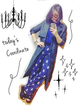 「MONKI（モンキ）のアイテム（トレンチコート）」を使った、shiiiiiroさん（レディース・159cm）の秋コーディネート