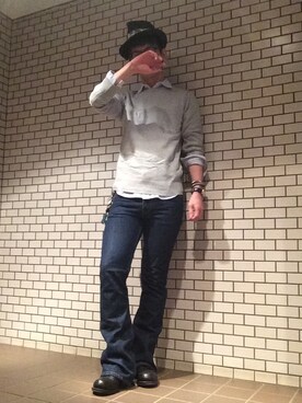 ミフネさん（メンズ・172cm）の春コーディネート