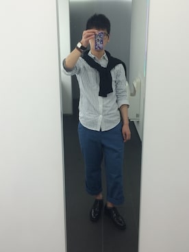 ミフネさん（メンズ・172cm）の春コーディネート