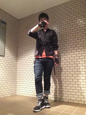 ミフネさん(メンズ・172cm)の春コーディネート