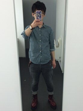 ミフネさん(メンズ・172cm)の春コーディネート