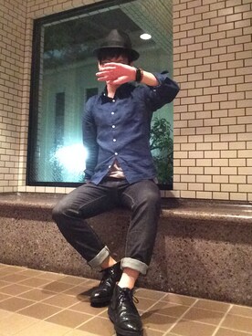 ミフネさん(メンズ・172cm)の夏コーディネート