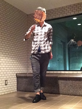 ミフネさん(メンズ・172cm)の夏コーディネート