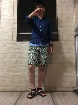 ミフネさん(メンズ・172cm)の夏コーディネート
