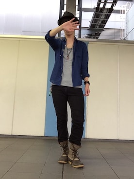 ミフネさん(メンズ・172cm)の秋コーディネート