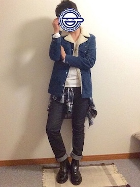 ミフネさん（メンズ・172cm）の冬コーディネート