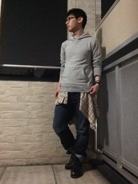 ミフネさん(メンズ・172cm)の春コーディネート