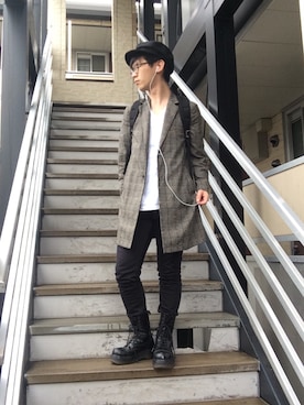 ミフネさん（メンズ・172cm）の春コーディネート