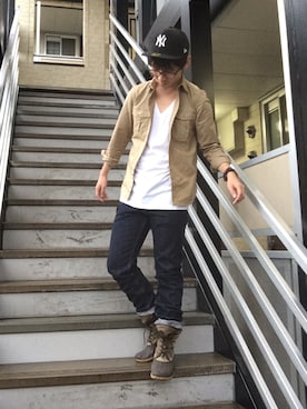 ミフネさん(メンズ・172cm)の秋コーディネート