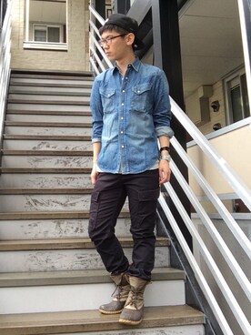 ミフネさん(メンズ・172cm)の秋コーディネート