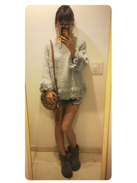 -_-.♡さん（レディース・158cm）の秋コーディネート