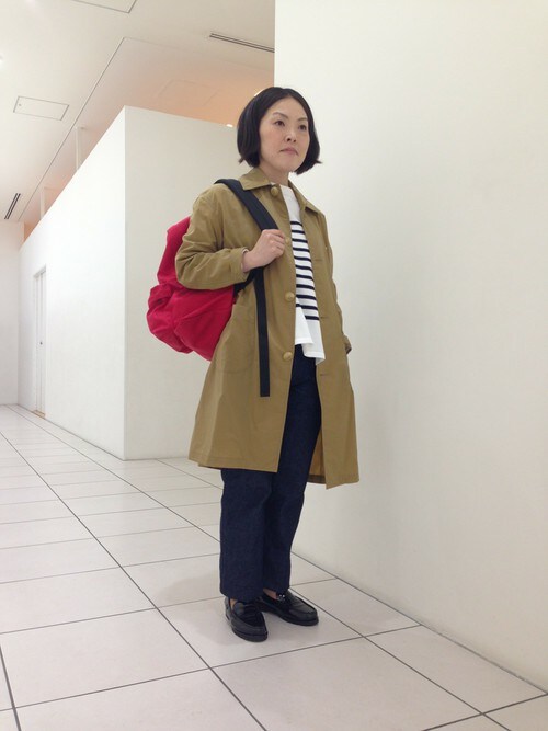 yamano（Bshop ミント神戸店）｜Dantonのステンカラーコートを使ったコーディネート - WEAR