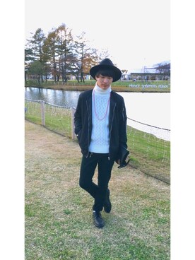 「カイロ」｜おーかわら   ゆうさん（メンズ・171cm）の秋コーディネート