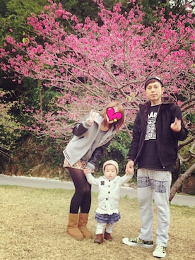 「MACKDADDY（マックダディー）のアイテム（その他パンツ）」を使った、Tadao Shimosatoさん（メンズ・173cm）の冬コーディネート