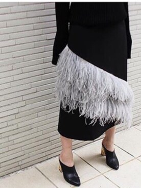 「H&M（エイチ・アンド・エム）のアイテム（ブーティ）」を使った、iamchikaさん（レディース・153cm）の秋コーディネート