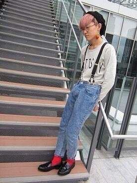 ゆーき。さん（メンズ・180cm）の春コーディネート