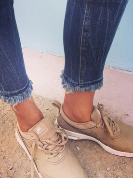 「Radiate（ラディエイト）のアイテム（パンツ）」を使った、kiki bunnyさん（レディース・172cm）の夏コーディネート