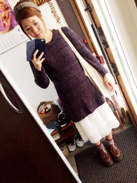 「Crisp」｜asuka☺︎さん（レディース・149cm）の秋コーディネート