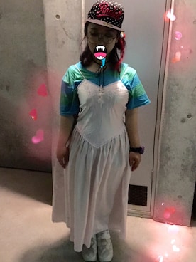 「ラリエット」｜judieさん（レディース・148cm）の夏コーディネート