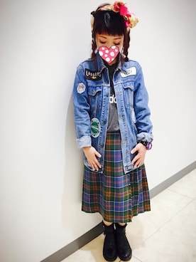 「RNA」｜「アイテム（財布/小物）」を使った、judieさん（レディース・148cm）の秋コーディネート