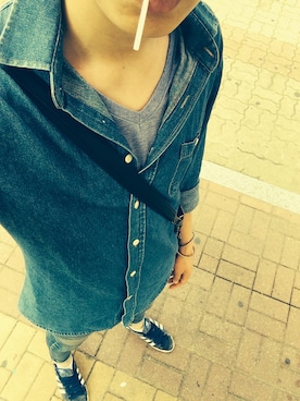 호영さん（メンズ・183cm）の夏コーディネート