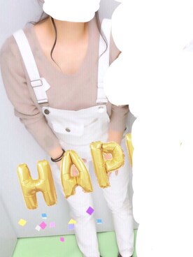 「神戸レタスのアイテム（ニット/セーター、グレー系）」を使った、hiii.さん（レディース）の秋コーディネート