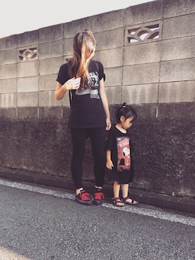 「allstar」｜「アイテム（Tシャツ/カットソー）」を使った、kom_A(n)GEさん（レディース・158cm）の秋コーディネート