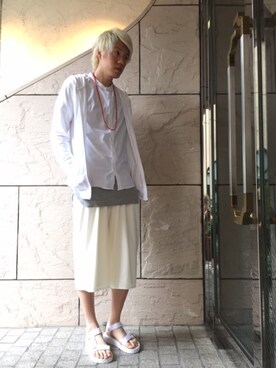 堀之内さん(メンズ・176cm)の夏コーディネート