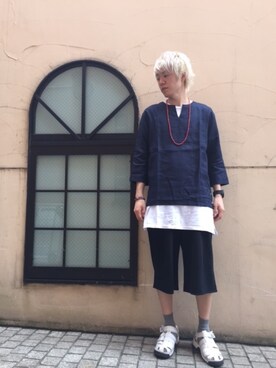 堀之内さんのコーディネート