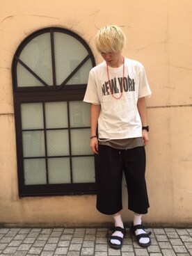 堀之内さん(メンズ・176cm)の夏コーディネート