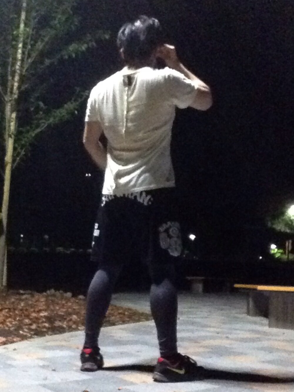 「VWWCREW、ｼﾞｮｷﾞﾝｸﾞ」｜「VIRGOwearworksのsupremacy 『Drawing』（Tシャツ/カットソー、ホワイト系）」を使った、ECPWさん（メンズ・174cm）の春コーディネートの1枚目の写真