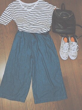 Hinanaさん（レディース・159cm）の秋コーディネート