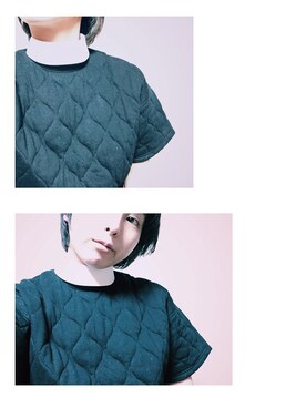 「HYKE」｜「アイテム（その他）」を使った、モモミさん（レディース・155cm）の春コーディネート